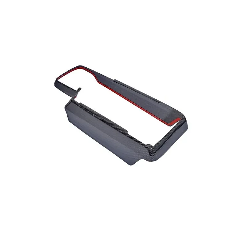 

For Mercedes-Benz G Class W463 Real Dry Carbon Fiber 12-2018 Interior Armrest Box Base Frame Decoration Modification Accessories