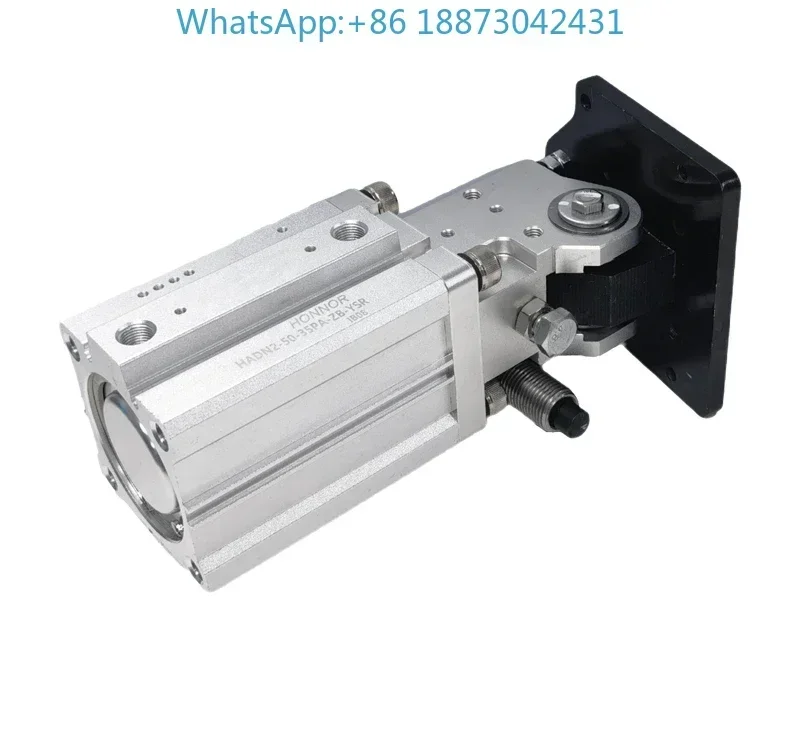 Rack and pinion type side posture cylinder high-precision 90-degree turnover cylinder HADN manipulator fittings