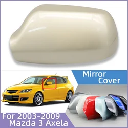 High Quality Car External Rearview Mirror Shell Cap Lid Cover Housing For Mazda 3 BK Axela 2003-2009 (Sedan/ Hatchback) Painted