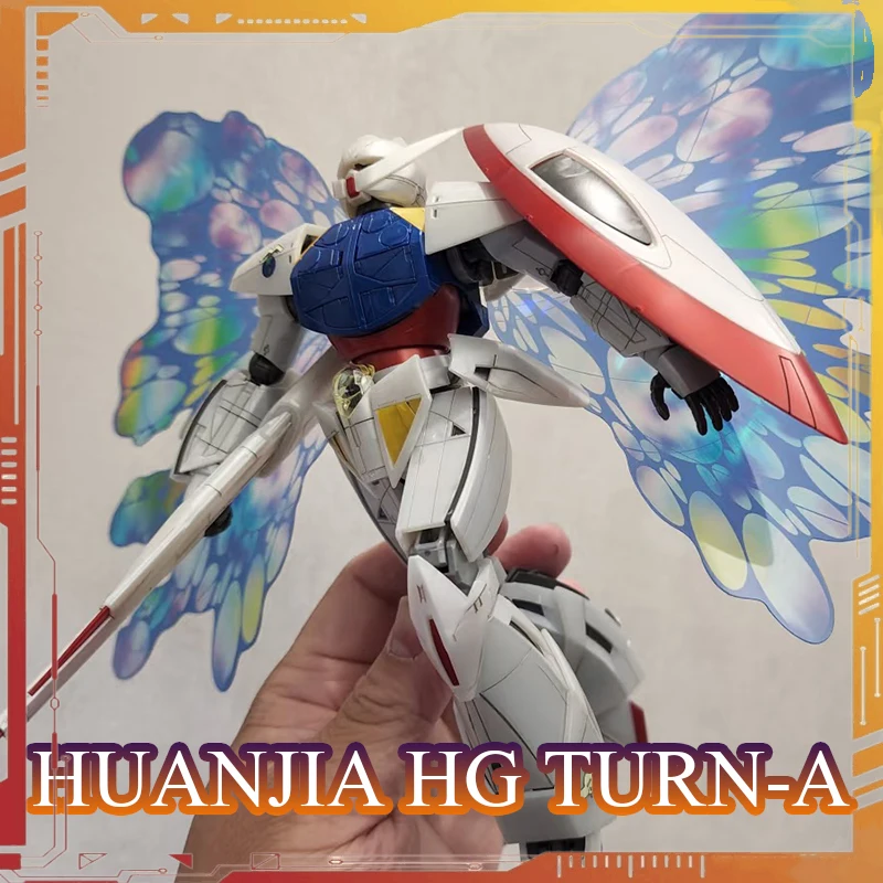

Huanjia Model Ko Turn A Action Figure WD-M01 1/144 Scale Assembly Model Kit Moonlight Butterfly Turn-A Anime Figures Free Gift