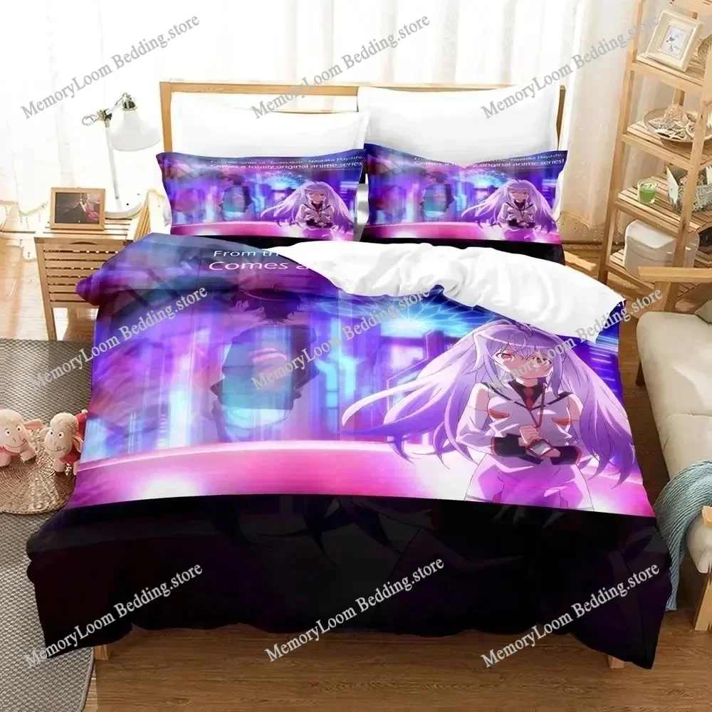 

Plastic Memories Isla Cute Bedding Set Cartoon Anime Adult Kid Bedroom Soft Duvet Cover 3D Print Vibrant Kawaii Anime Cozy Set