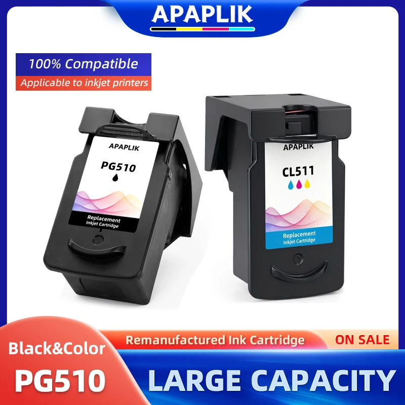 510XL 511XL PG510XL CL511XL PG510 CL511 510 511 Compatible Ink Cartridge For Canon PIXMA IP2700 MP230 MP240 MP250 MP260 MP270