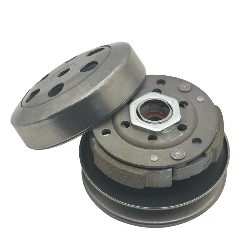 Guangyang GY6-125 دواسة دراجة نارية الصقر 150 مجموعة القابض الأمامية مدفوعة العجلة الخلفية بكرة سوينغ كتلة