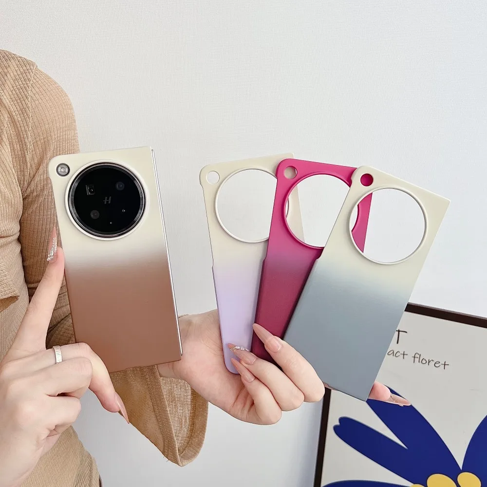 

Gradient Color For OPPO Find N6 Phone Case Ultra-Thin Shockproof PC Hard Shell Protective Back Cover