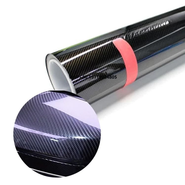 

Viwocool Factory Direct Sale Car Paint Protection Film TPU Black Carbon Fiber Film 7.5mil Thickness More Than 5years Warranty