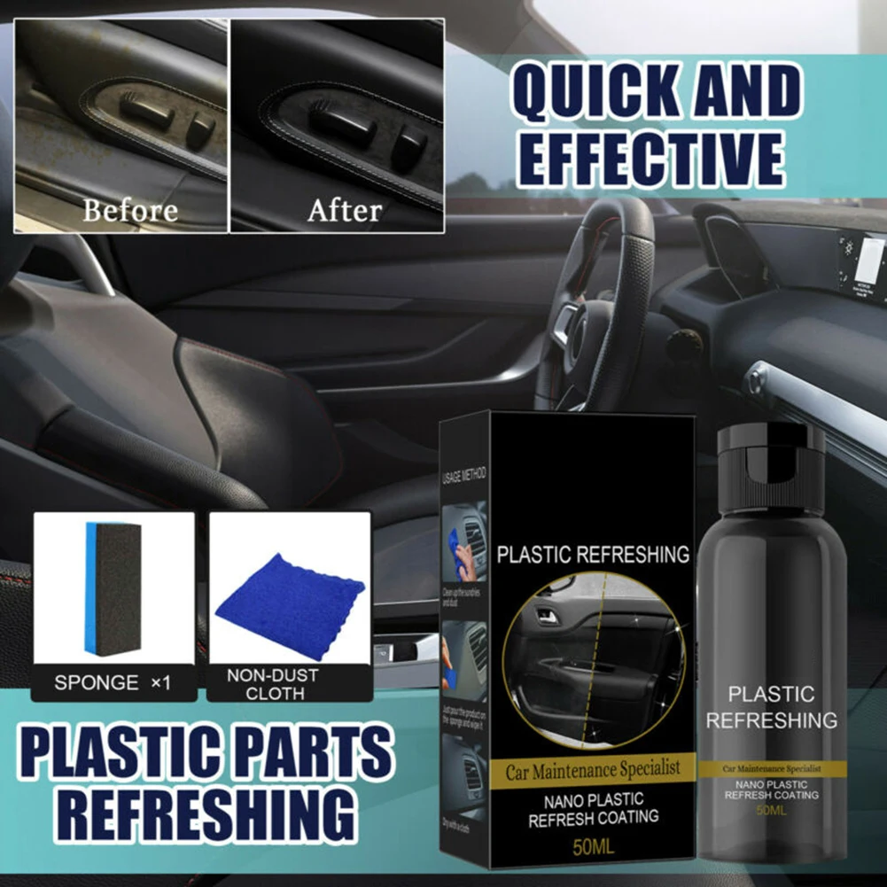 Plastic Parts Refurbish Agent Car Exterior Restorer For Plastic Parts Refurbish Car Accessories High-quality Refurbishers