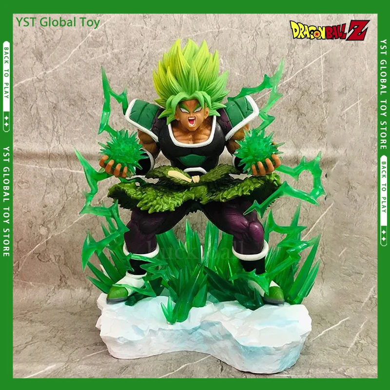 

Dragon Ball Z Broly Anime Figures 25cm Broli Super Saiyan Frenzy GK Action Figure Pvc Model Doll Statue Decoration Kids Gift Toy