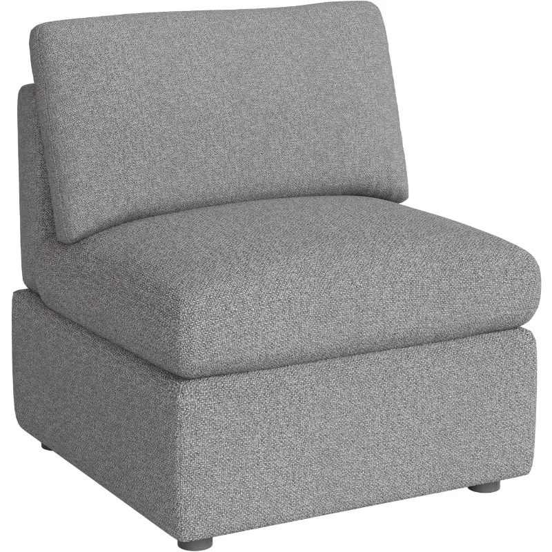

PayLessHere Sofa Couch Convertible Sofa Modular Sectional Sofa Couch for Living Room Bedroom Office (Gray, 1-Seat)
