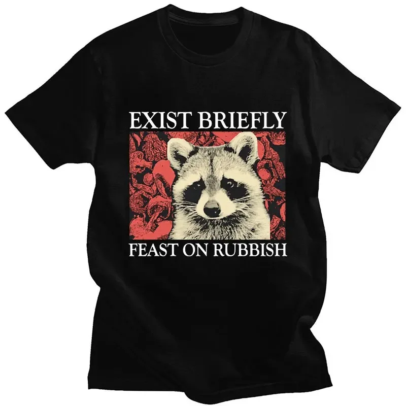 Japanese Style Dragon Raccoon Print T Shirt Harajuku Retro High Quality Cotton Short Sleeve Oversized Men Women Classic T-shirts