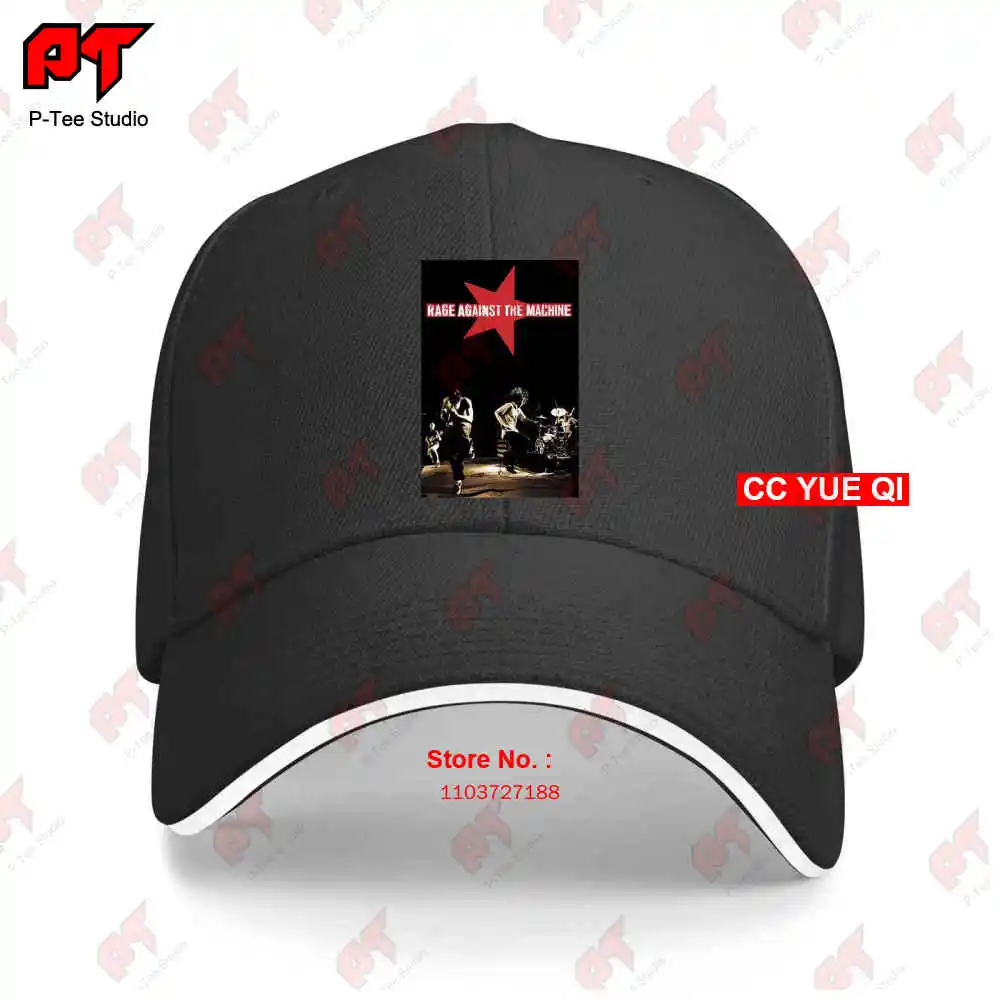 Evil Empire Rage Against The Machine Retro Ratm Zack De La Rocha Brad Wilk Baseball Caps Truck Cap 50UY