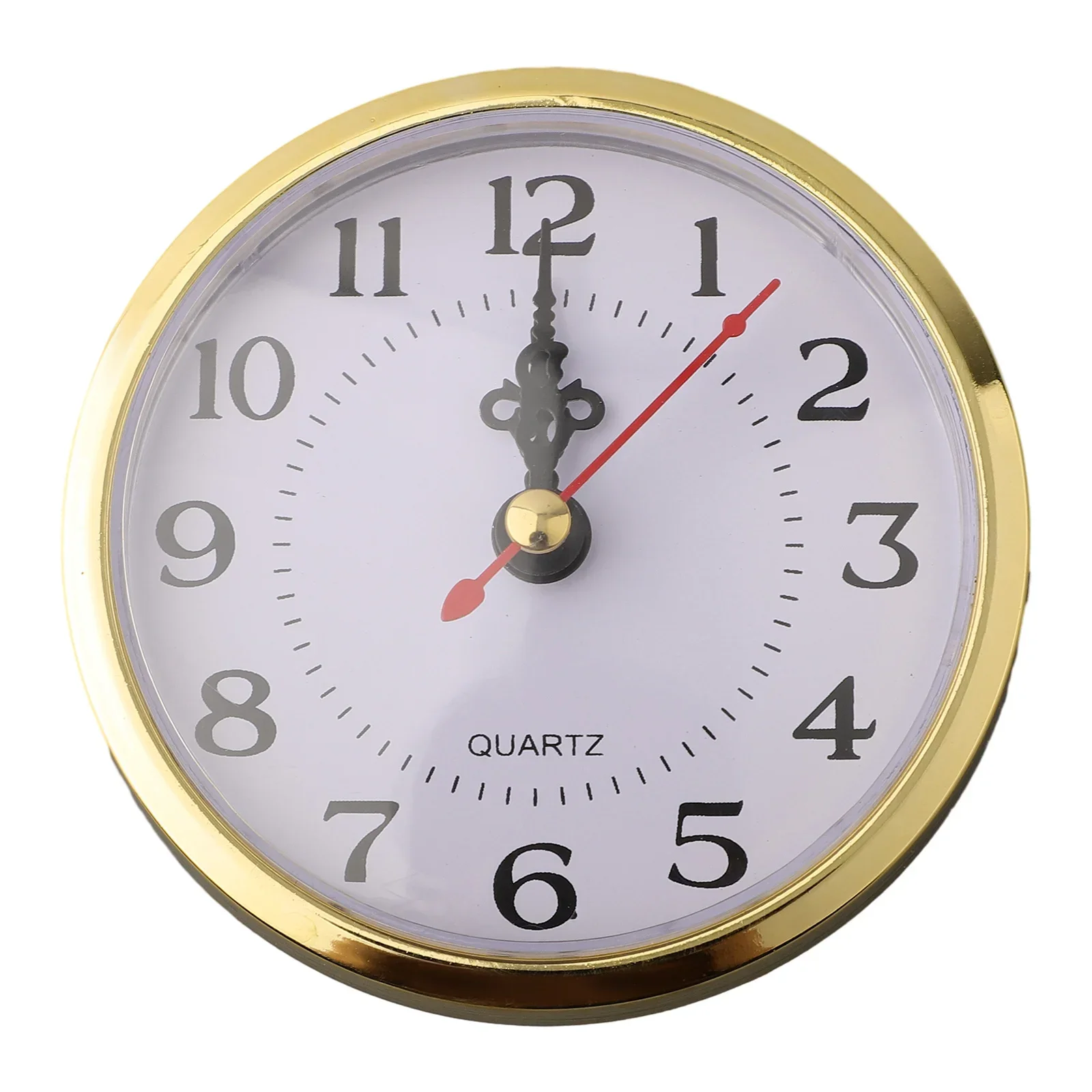 DIY 65MM 80MM 90MM 105MM 110MM reloj de cuarzo inserto movimiento reemplazo mecanismo de movimiento de reloj dorado maquinaria de reloj