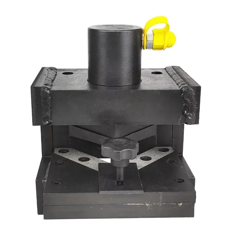 Hydraulic Angle Iron Processing Machine 3 In 1 Punching Cutting Bending For Steel Angle Channel Punch Notcher Bender Equipment
