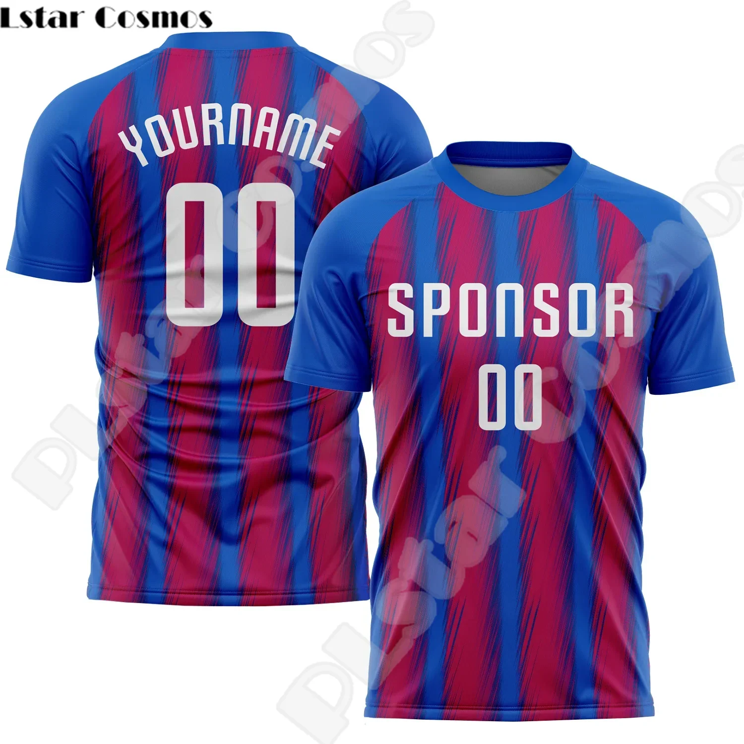 NewFashion Custom Name Team Soccer Football Jersey Player Logo Streetwear Drop Shipping 3DPrint Summer Casual Shirts Harajuku 12