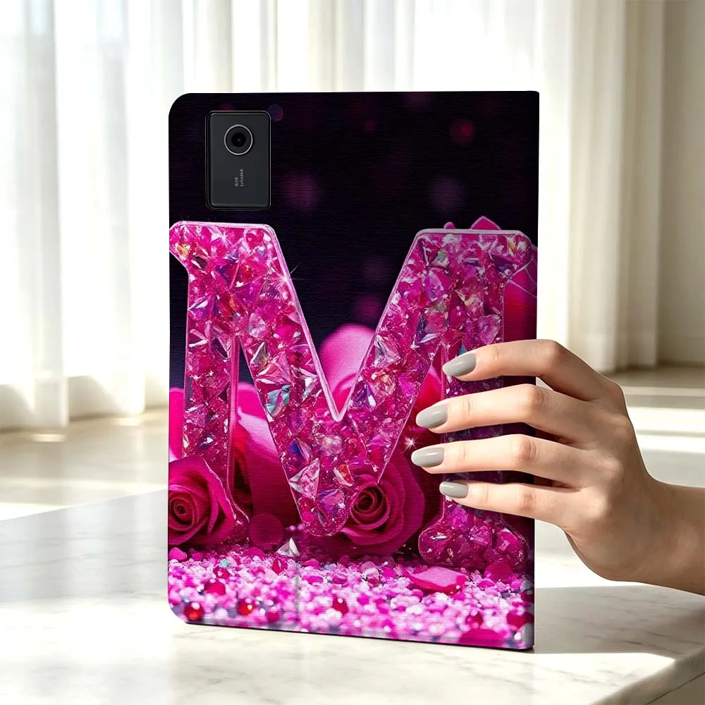 Beauty English Letter M Fashion For Xiaomi Poco Redmi Pad 8 2 4 5 6 6S 7 7S SE Pro 14 11 11.2 12.1 12.5 Inch Tablet Case