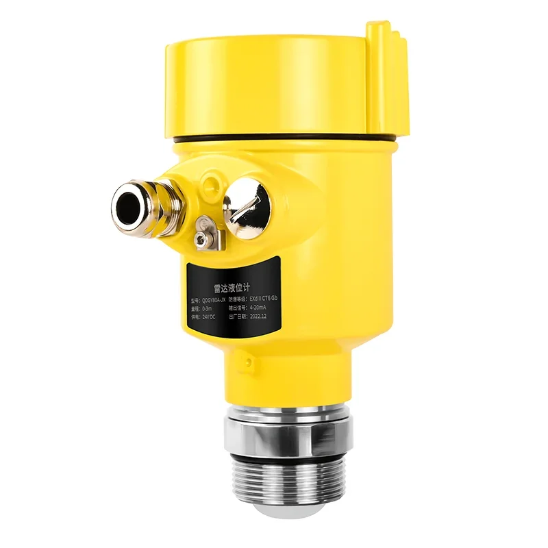 80G High-frequency Radar Level Gauge, Ash Cement Silo, Coal Bin, River and Level Gauge, Anti-corrosion and Explosion-proof