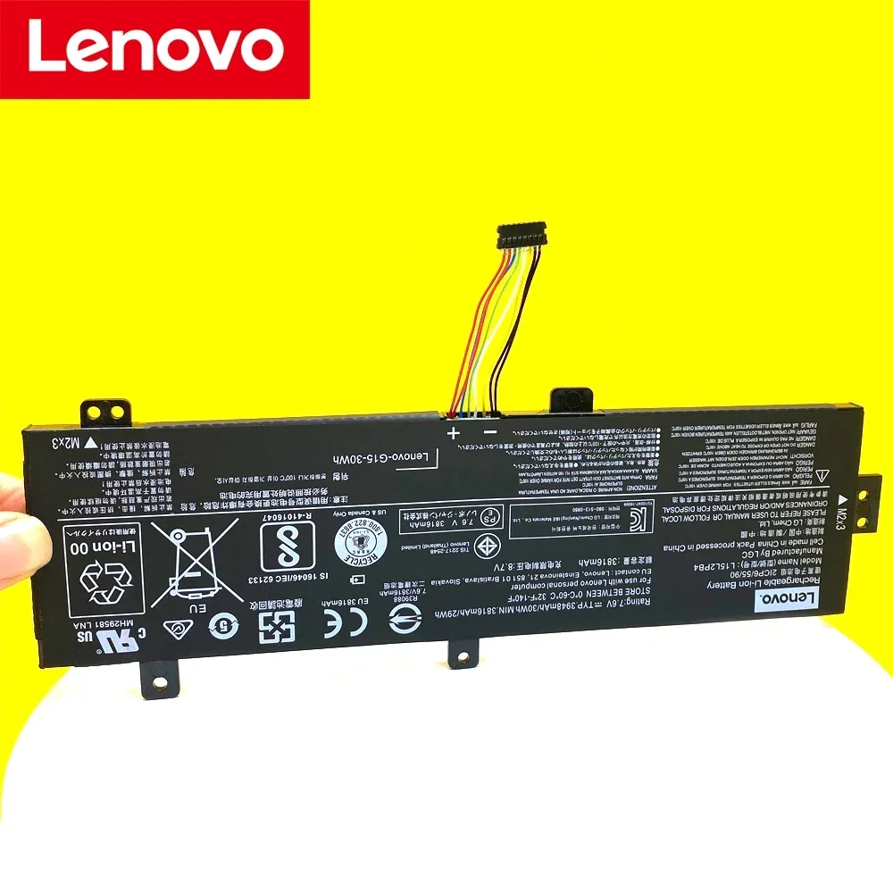 Imagem -06 - Lenovo-bateria Original do Portátil Ideapad 31015ikb 310-15isk 510-15ikb L15m2pb3 L15l2pb4 L15l2pb5 L15m2pb5 L15c2pb5 Novo