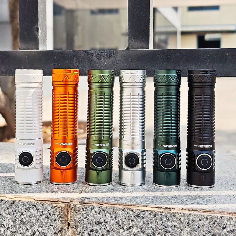 pioneman K27-C New high-light flashlight Type-c fast charging XHP50.3HI/SFT40