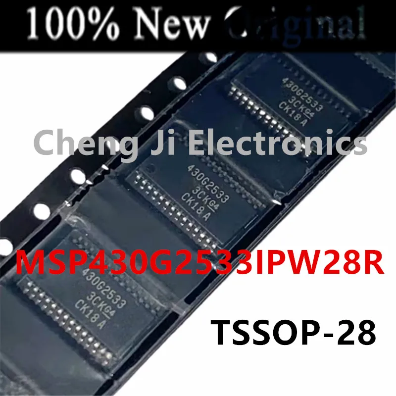 

5PCS/Lot MSP430G2533IPW28R MSP430G2533 430G2533 TSSOP-28 New original signal microcontroller MSP430G2533IPW20R TSSOP-20