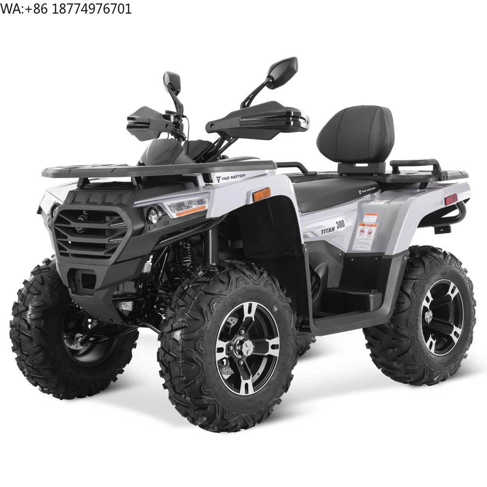 Tao Motor 2025 New Design Shaft Drive Quadiciclo Cuatrimoto ATV 4x4 Automatic Electric Start Farm ATV 300cc