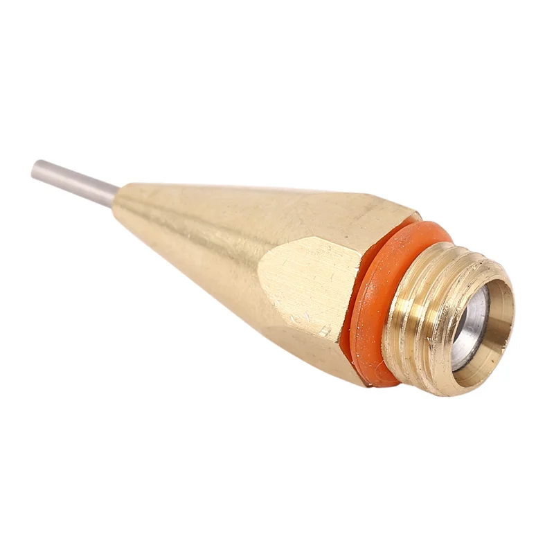 

AB47-4Pcs 1Mm Aperture Diameter Hot Melt Glue Nozzle 1.0X40mm Copper Nozzle With Nozzle Wrench Interchangeable Nozzle Parts