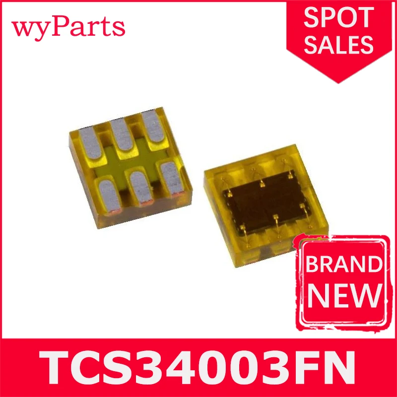 مستشعرات بصرية TCS34003FN 6-wdfn TCS34003 ، جديد ، 1 روض