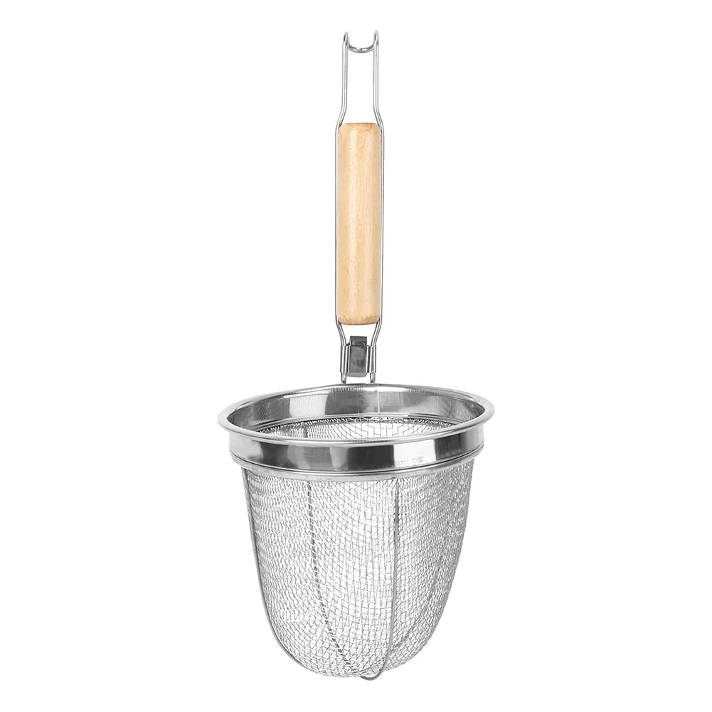 

Noodle Strainer Stainless Steel Noodle Basket Multifunction Serving Basket Kitchen Strainer Drainer Kitchen Utensil