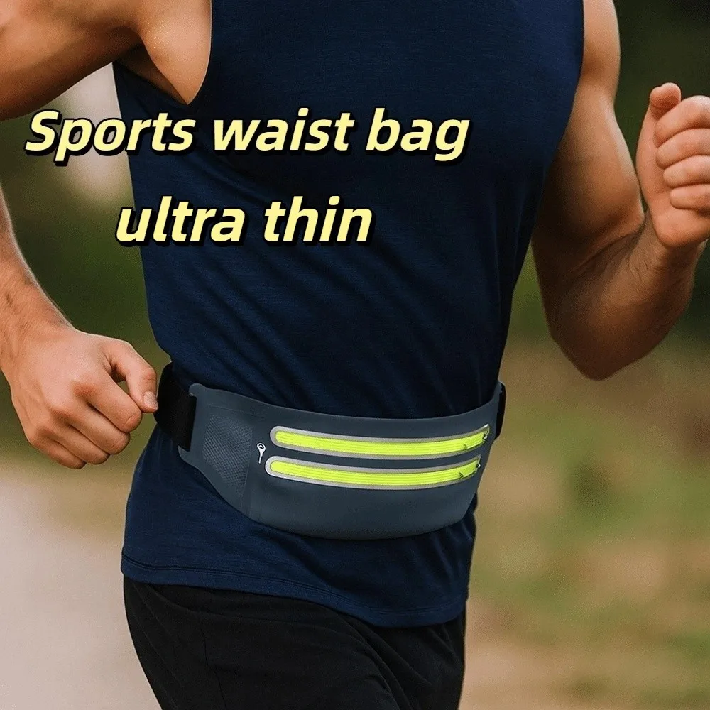 

Gym Bag Ultra-Thin Sports Waist Bag High Elastic Multifunctional Running Phone Bag Storage Breathable Sports Phone Bag Men Women