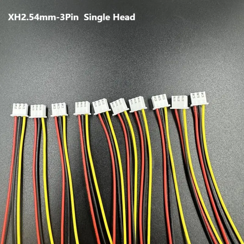 JST Connector XH2.54MM 2P 3P 4P 4P 6P 7P 8P  1007#26AWG 5CM 10CM 20CM for PCB using