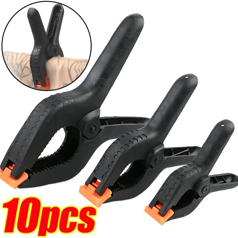 Heavy Duty Spring Clamps Adjustable Backdrop Fixing Clip For Woodworking Photo Clip Multi-purpose Hanger Drying Holder Hand Tool