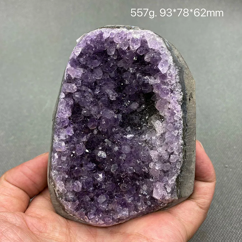 

100% Natural Brazil Uruguay Amethyst Rough Crystal Ornamental Stone