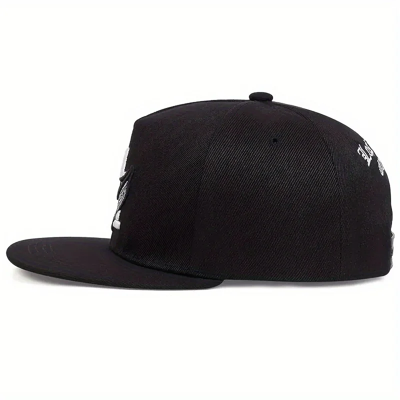 Flat Brim Hat Unisex Fashion Embroidery Snapback Hats For Men Autumn Casual Baseball Caps For Men Outdoor Sports Golf Cap Male