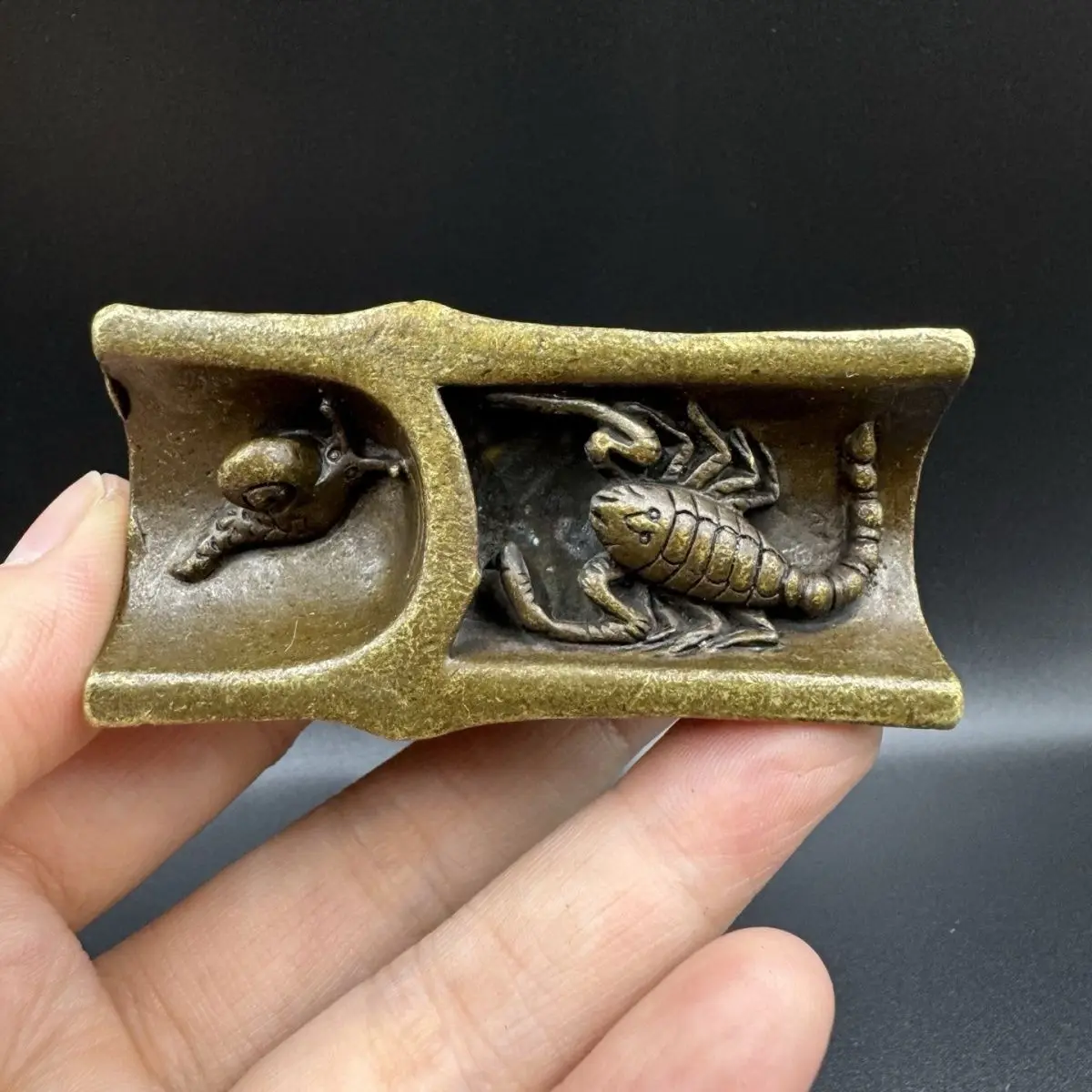 Cicada insect pressed paper paperweight Statue Sculpture Figurine Home Decoration