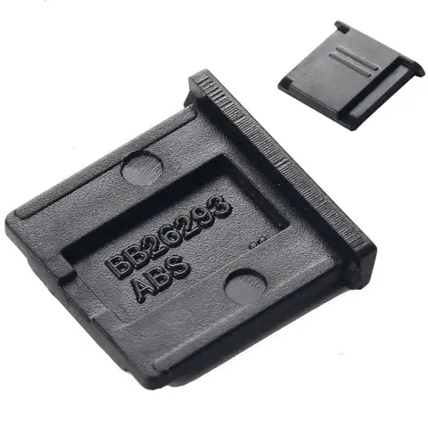 플라스틱 DSLR 카메라 플래시 케이스, BS-1 BS-3 핫 부트 커버 보호대 ABS 핀치 매트 블랙 배낭 카메라 핫 슈 캡
