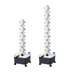Indoor Vertical Hydroponic Plant Tower, Complete Kit, 50/70 Holes