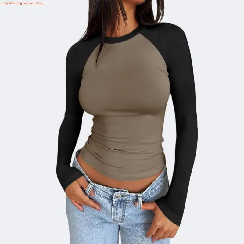 سترة G92D النسائية ذات الأكمام الطويلة والقابلة للتمدد والملونة