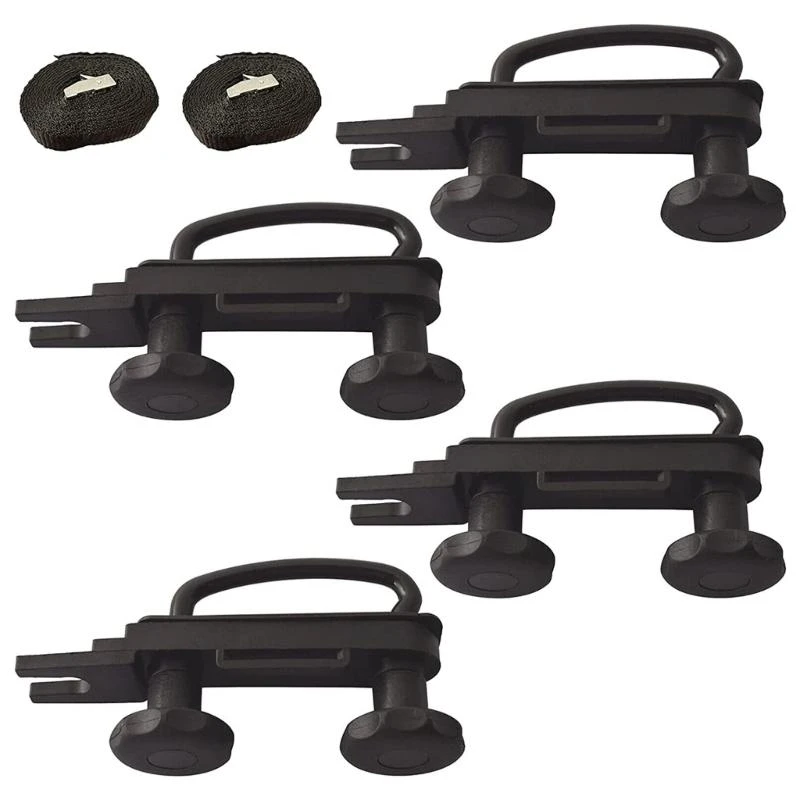 Roof Box Bracket Roof Box U Bracket Universal Roof Box U-Bolts Clamps 85mm Internal Width Mounting Accessories Kit