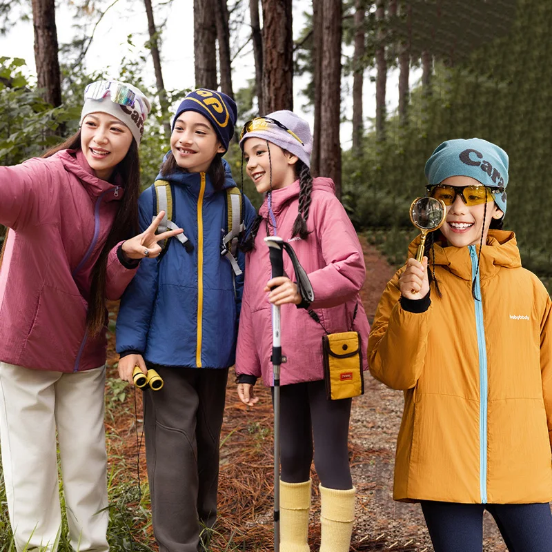 

Детская зимняя утолщенная куртка, модная дышащая удобная уличная стильная куртка для мальчиков и девочек