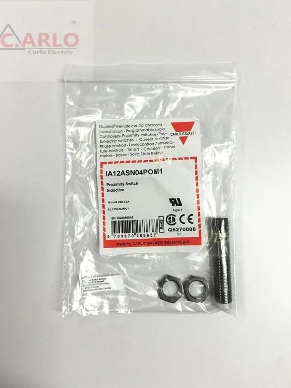 

IA12ASN04POM1 Swiss Jiale оригинальный бутик резьбовой цилиндрический металлический индуктивный датчик приближения