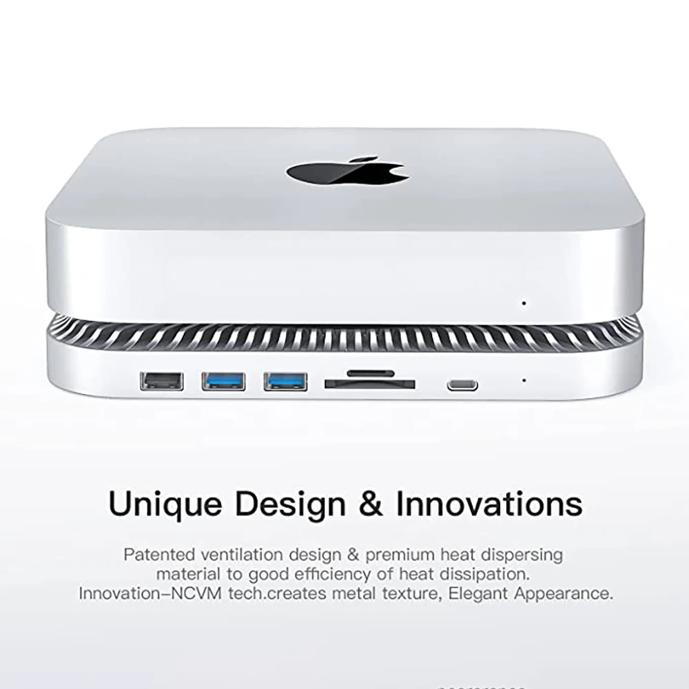 BP BIRD الكمثرى USB C Hub مع القرص الصلب الضميمة نوع-C محطة لرسو السفن لماك ميني مع 2.5 SATA NVME M.2 SSD Case USB3.0 M1