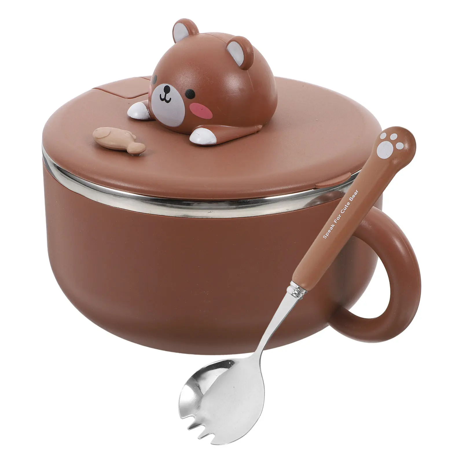 

Набор из 304 нержавеющих стальных мисок для рамена с крышкой и встроенным ситом, большой емкости, для лапши быстрого приготовления, для студентов и общежитий