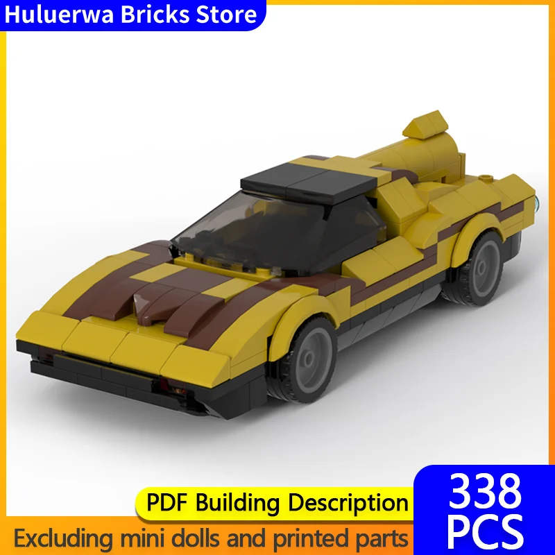 

Модель Speed Champion MOC, строительные кирпичи, популярные фильмы, автомобиль, модульная технология, подарки, праздник, сборка, детские игрушки, костюм