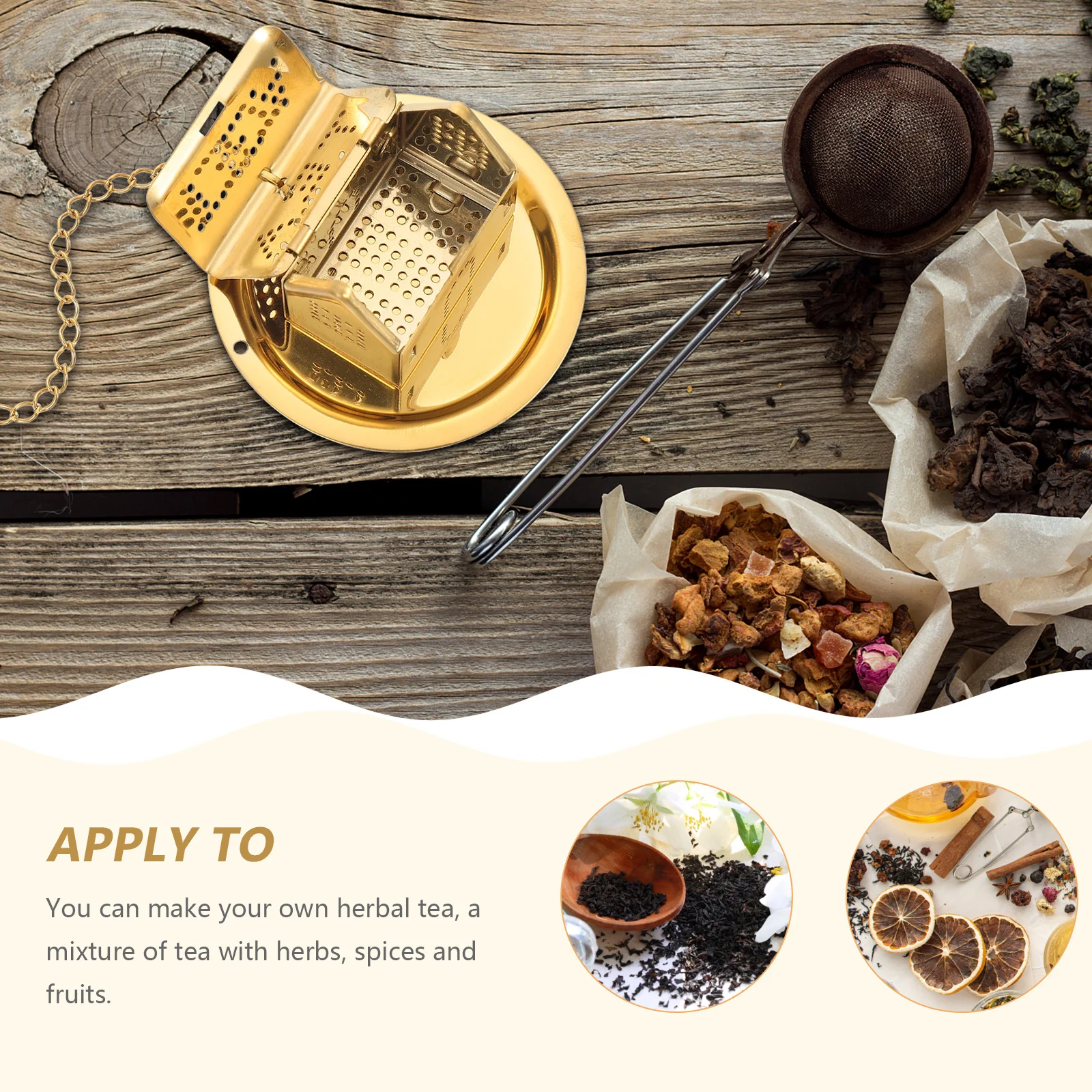 

1 Set Stainless Steel Strainer Infuser Plate Spoon For Loose Leaf Filtering Ceremony Accessories Practical Tea Sifters