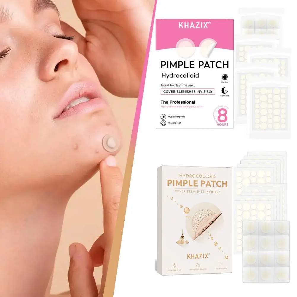 بقع حب الشباب المختلطة الغروانية المائية غير مرئية المخفي سعة كبيرة تنفس التصحيح حب الشباب غطاء بقع العناية بالبشرة #2