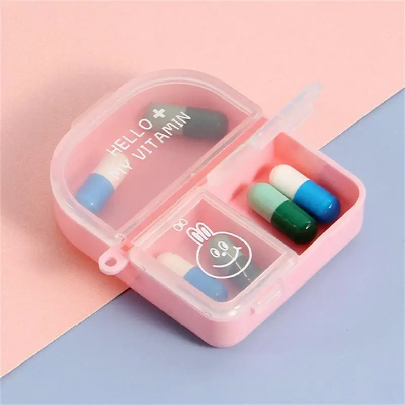 Tcare Travel Pill Organizer Moisture Proof Pills Box For Pocket Purse Daily Pill Case Portable Medicine Vitamin Holder Container