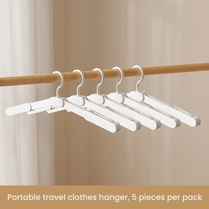 

5 шт. складных вешалок для одежды, мини-сушилка для одежды, компактная, складная, противоскользящая, органайзер для гардероба, розница