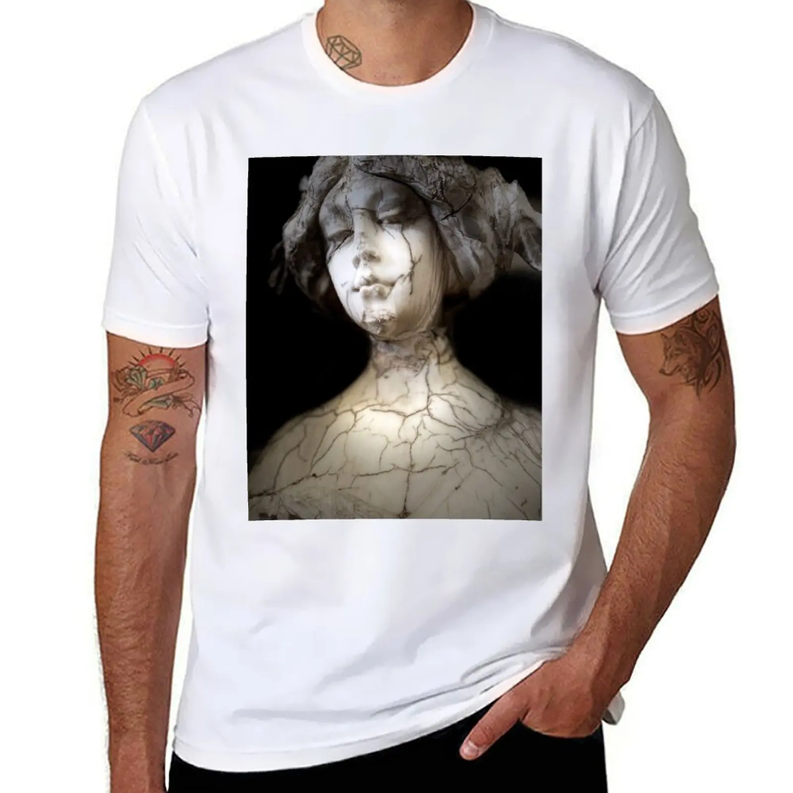 

Marble Woman T-Shirt anime tshirt t shirts for man slim fit T-Shirt