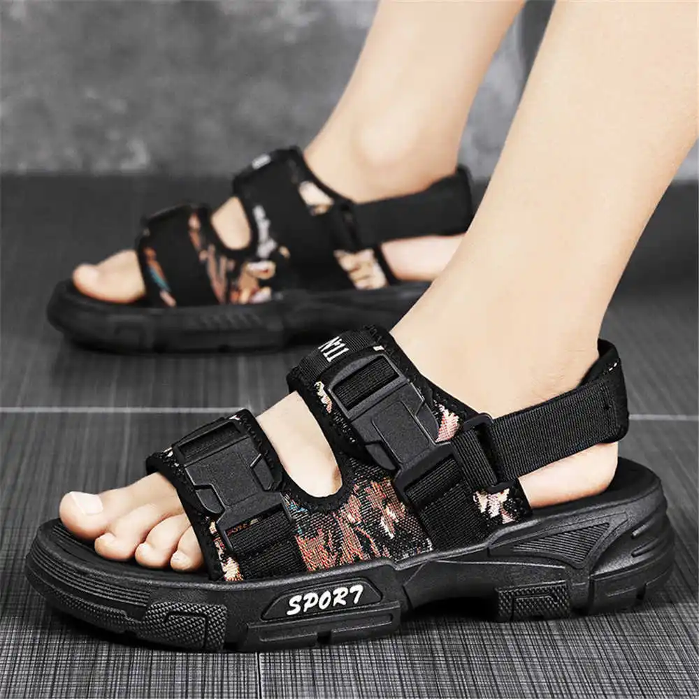 Summer 41-42 Men's Home Slipper Summer Beach Sandals For Men Shoes Men's Skates Sneakers Sport Trends Top Luxury Outing