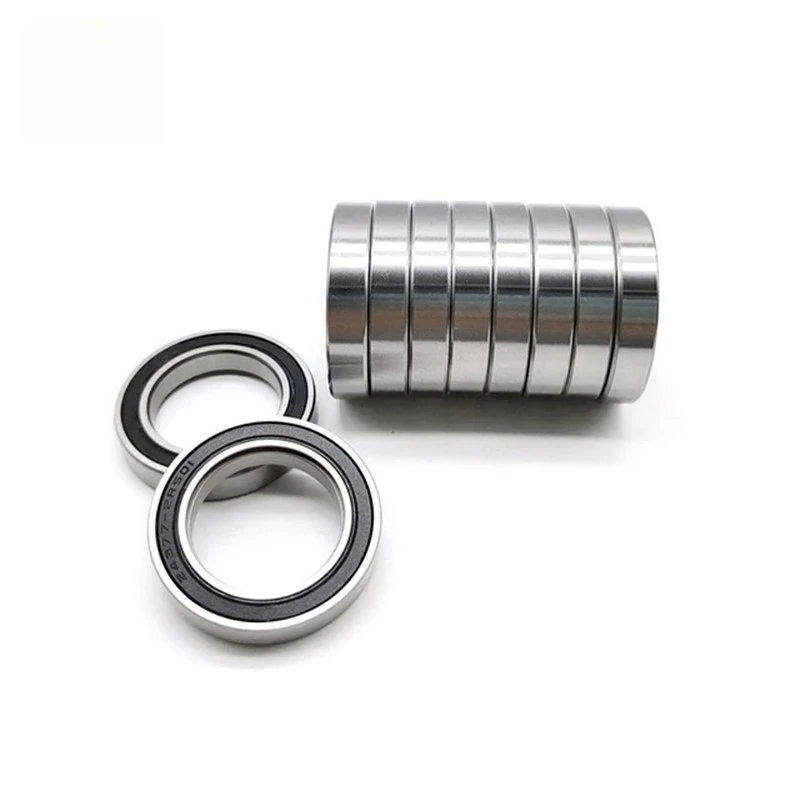 2/4PCS 6805RS Deep Groove Ball Bearings 25×37×7mm Single Rubber Sealed Mini Bearings