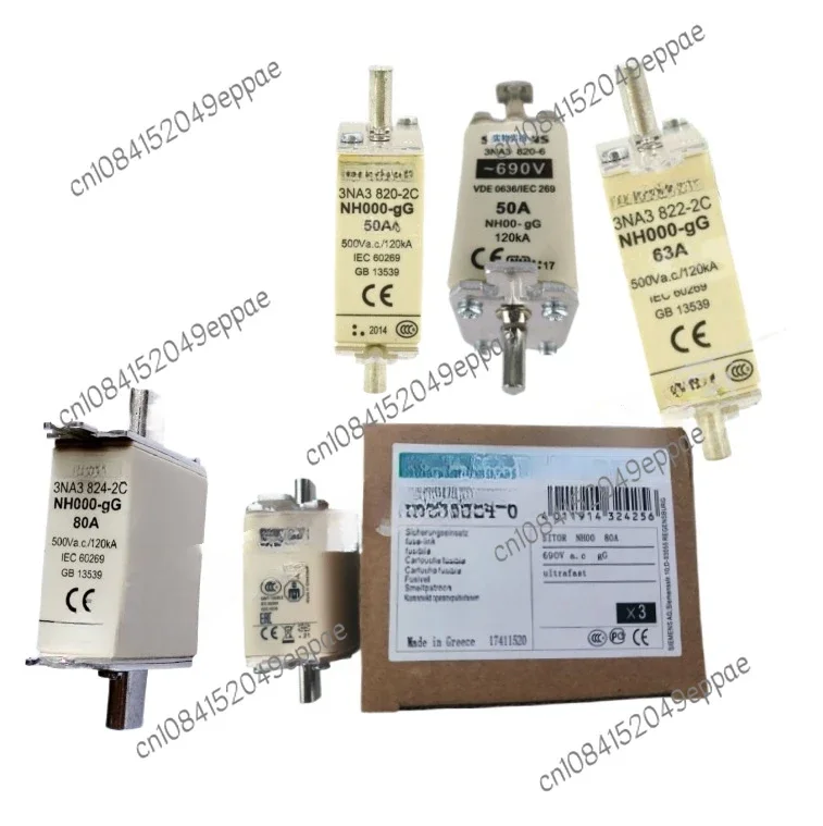 Fuse 3NA3832 3NA3836 3NA3832-8 NH00 AC125V 160V