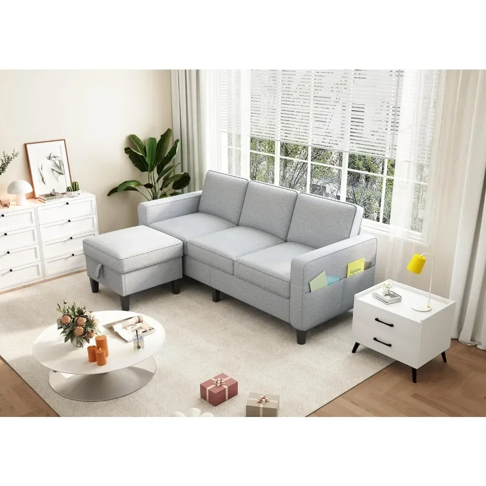 Convertible Sectional Sofa, 78